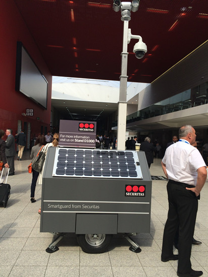 Global security leader Securitas had a TIANHEMAST in action